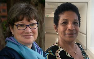 Dr Christy Simpson and Sita Ingram